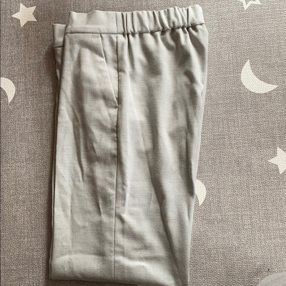 Theory wool wide leg trouser